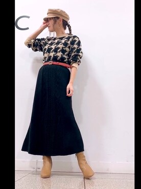 MIKOさん（レディース・153cm）の秋コーディネート