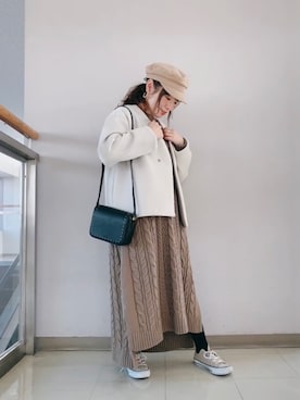 MIKOさん(レディース・153cm)の冬コーディネート