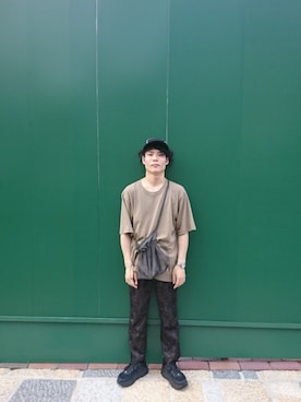 山岡さん（メンズ・165cm）の夏コーディネート