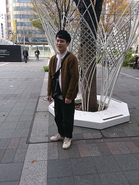 山岡さん（メンズ・165cm）の冬コーディネート