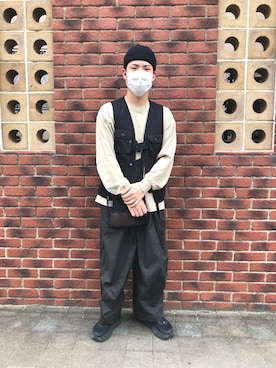 山岡さん（メンズ・165cm）の春コーディネート