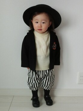 miuさん（キッズ・90cm）の秋コーディネート