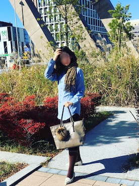 「Wonder Rocket（ワンダーロケット）のアイテム」を使った、スイ suiさん（レディース・165cm）の秋コーディネート