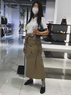 「FAKUI（ファクイ）のアイテム」を使った、スイ suiさん（レディース・165cm）の夏コーディネート