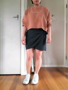 「huffer.（ハファー）のアイテム」を使った、fastfashionrebelさん（レディース・152cm）の秋コーディネート