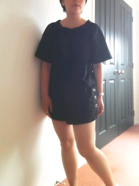 「GLASSONS（グラッソンズ）のアイテム」を使った、fastfashionrebelさん（レディース・152cm）の冬コーディネート