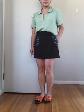 「GLASSONS（グラッソンズ）のアイテム」を使った、fastfashionrebelさん（レディース・152cm）の冬コーディネート