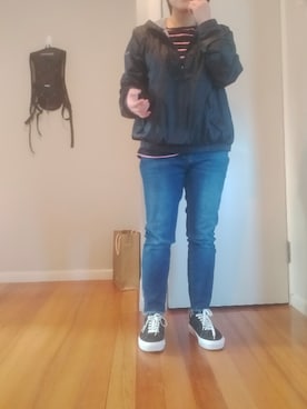 「UNDER ARMOUR（アンダーアーマー）のアイテム（ジャケット/アウター）」を使った、fastfashionrebelさん（レディース・152cm）の夏コーディネート