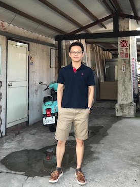 「lativ（ラティーヴ）のアイテム」を使った、cooperさん（メンズ・160cm）の秋コーディネート