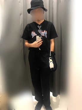 「SPIRALGIRL（スパイラルガール）のアイテム」を使った、トンさん（メンズ・180cm）の夏コーディネート