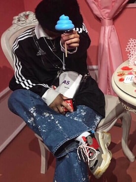 のむきゃんさん（メンズ・170cm）の夏コーディネート