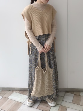 maria.さん（レディース・153cm）の冬コーディネート