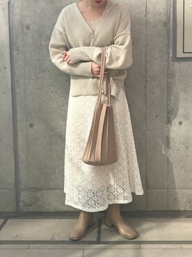 maria.さん（レディース・153cm）の冬コーディネート