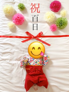 「hiromichi BY HIROMICHI NAKANO（ヒロミチ バイ ヒロミチナカノ）のアイテム（オールインワン・サロペット）」を使った、sakipy18さん（キッズ・70cm）の春コーディネート
