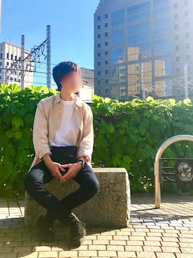 じいさん（メンズ・172cm）の春コーディネート