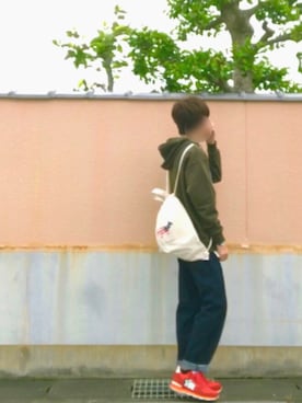 じいさん(メンズ・172cm)の春コーディネート