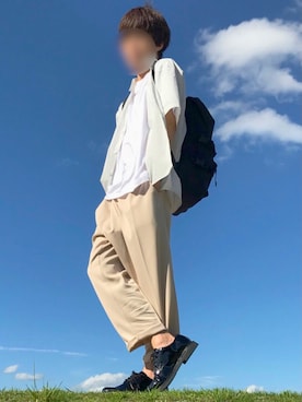 「Clone（クローン）のアイテム」を使った、じいさん（メンズ・172cm）の夏コーディネート