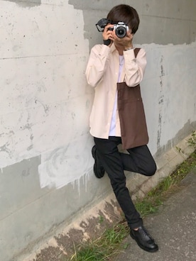 「Clone（クローン）のアイテム」を使った、じいさん（メンズ・172cm）の秋コーディネート
