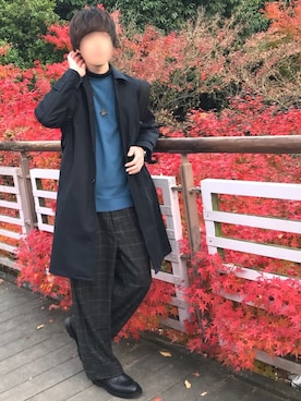 「Clone（クローン）のアイテム」を使った、じいさん（メンズ・172cm）の冬コーディネート