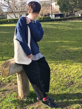 じいさん(メンズ・172cm)の冬コーディネート