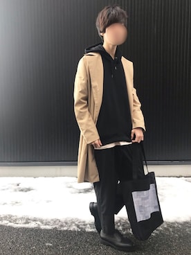 「NAVAL（ナバル）のアイテム（ジャケット/アウター）」を使った、じいさん（メンズ・172cm）の冬コーディネート