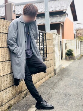 「TROVE（トローヴ）のアイテム（アクセサリー）」を使った、じいさん（メンズ・172cm）の春コーディネート