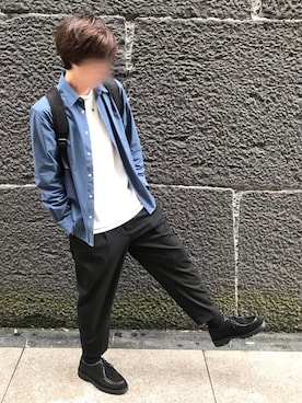 じいさん(メンズ・172cm)の春コーディネート