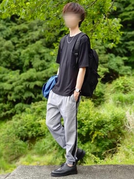 「HARUSAKU CC」｜じいさん（メンズ・173cm）の夏コーディネート