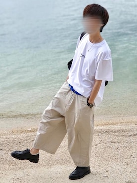 「HARUSAKU CC」｜じいさん（メンズ・173cm）の夏コーディネート