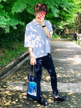 じいさん（メンズ・172cm）の秋コーディネート