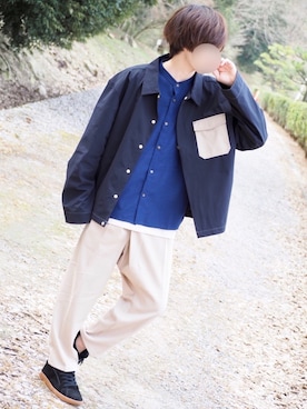 じいさん（メンズ・172cm）の夏コーディネート