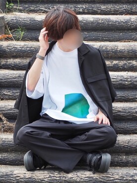 じいさん（メンズ・172cm）の夏コーディネート