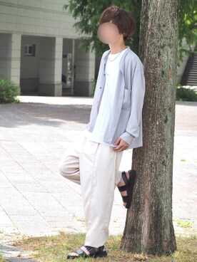 じいさん(メンズ・172cm)の秋コーディネート