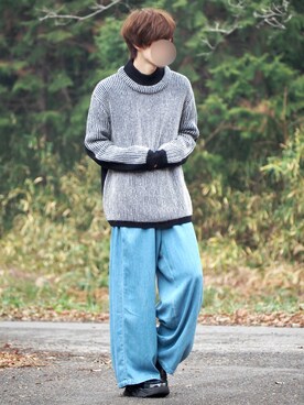 じいさん(メンズ・172cm)の冬コーディネート