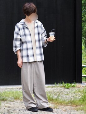 じいさん（メンズ・172cm）の夏コーディネート