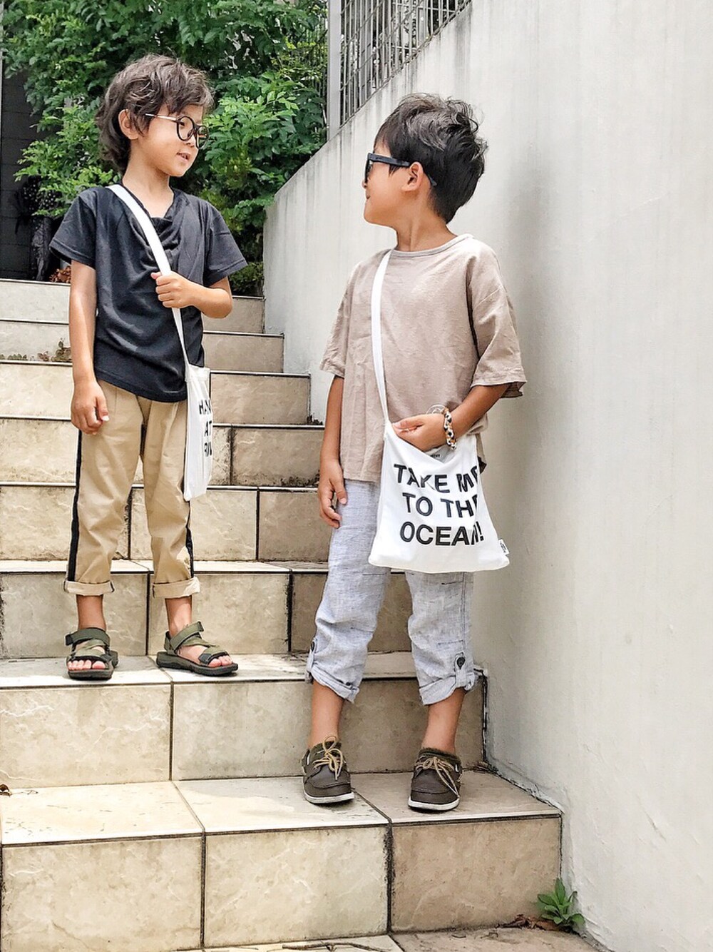 2Rmamaさん（キッズ・110cm）の夏コーディネートの1枚目の写真