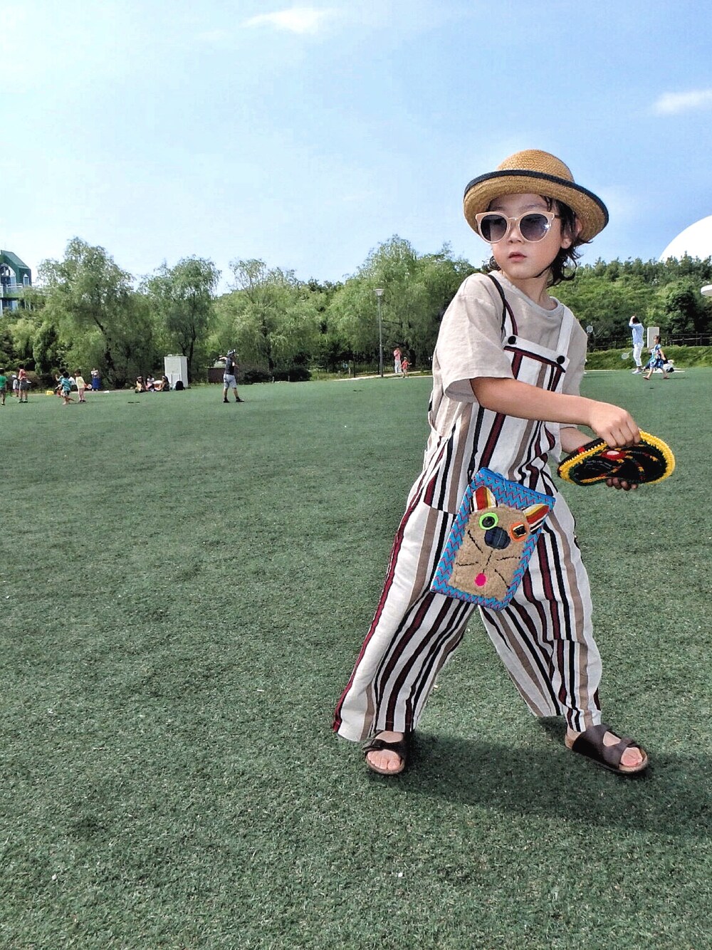 2Rmamaさん（キッズ・110cm）の夏コーディネートの1枚目の写真