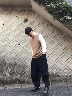 Rikuさん（メンズ・181cm）の冬コーディネート