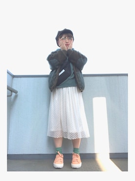 ひめかさん（レディース・151cm）の春コーディネート