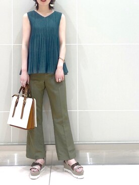 YURIさん（レディース・160cm）の春コーディネート