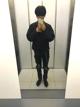「Y-3（ワイスリー）のアイテム（アクセサリー）」を使った、瑞希さん（メンズ・170cm）の夏コーディネート