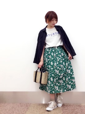 isonさん（レディース・156cm）の夏コーディネート