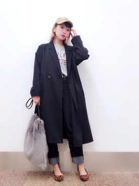 isonさん（レディース・156cm）の秋コーディネート