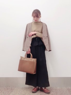 isonさん（レディース・156cm）の秋コーディネート