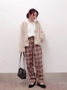 isonさん（レディース・156cm）の冬コーディネート