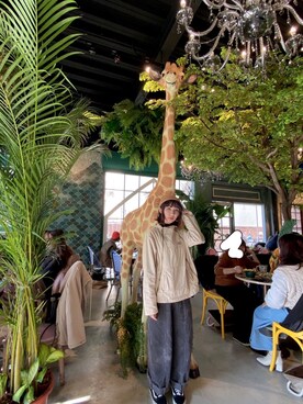 「planet（planet）のアイテム」を使った、Rueiさん（レディース・155cm）の春コーディネート