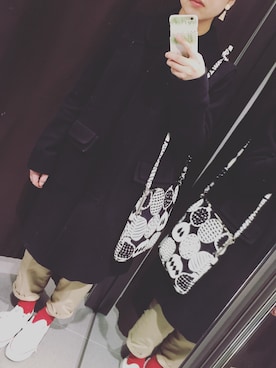 「SEE BY CHLOE（シーバイクロエ）のアイテム（ジャケット/アウター）」を使った、azusaさん（レディース・157cm）の冬コーディネート