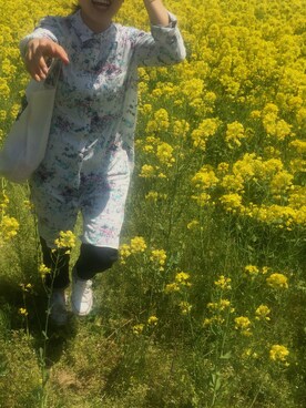 「CONVERSE（コンバース）のconverse（コンバース） ALL STAR OX（オールスターOX）（スニーカー）」を使った、azusaさん（レディース・157cm）の春コーディネート