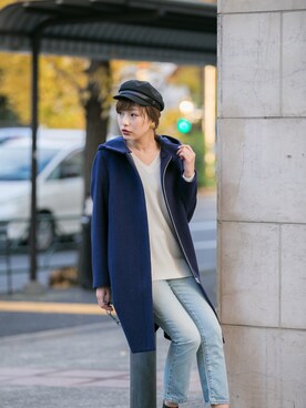 kawanoさん(レディース・164cm)の冬コーディネート