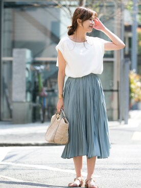 kawanoさん（レディース・164cm）の春コーディネート